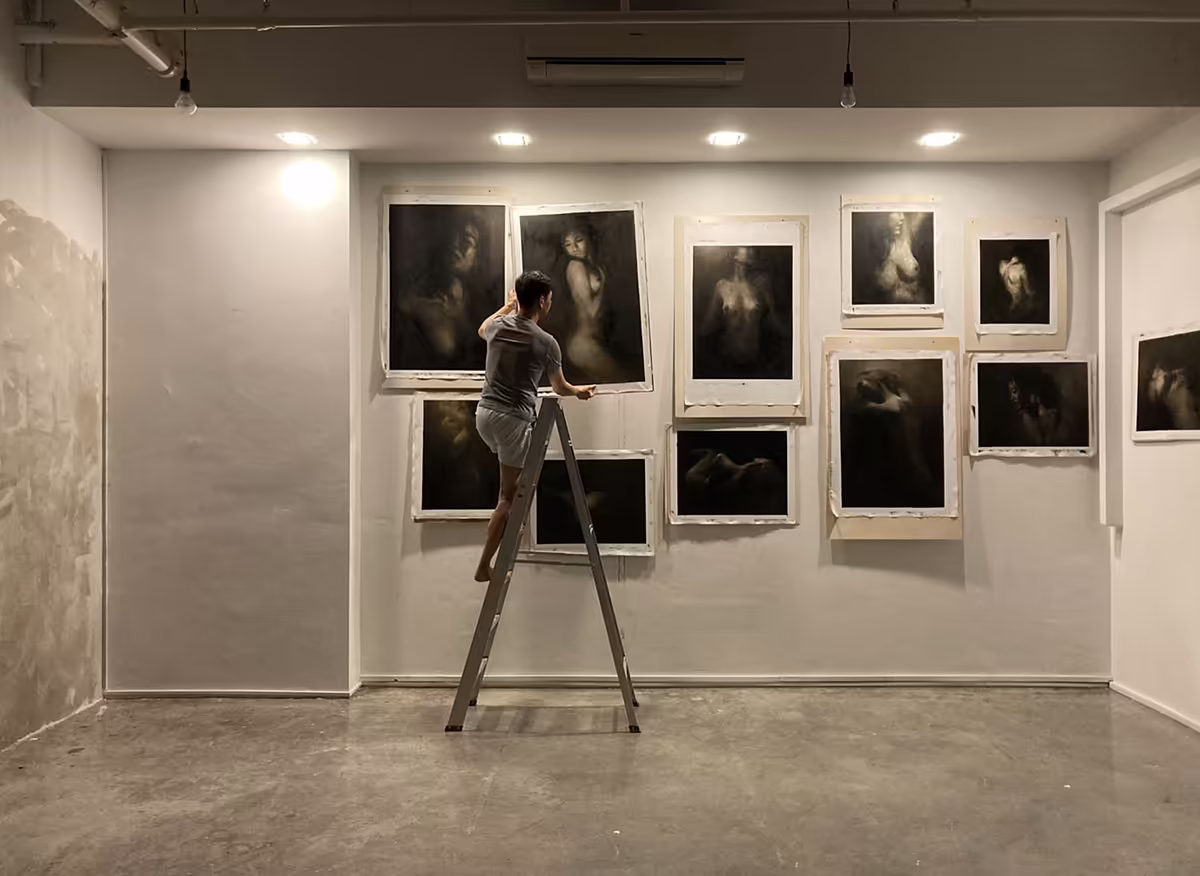 art studio of kelvin lim singapore